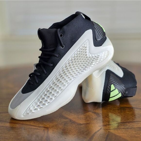 Adidas AE 1 Stormtrooper Basketball Shoes White Black Women's 6.5 Antman New LE - Picture 1 of 16